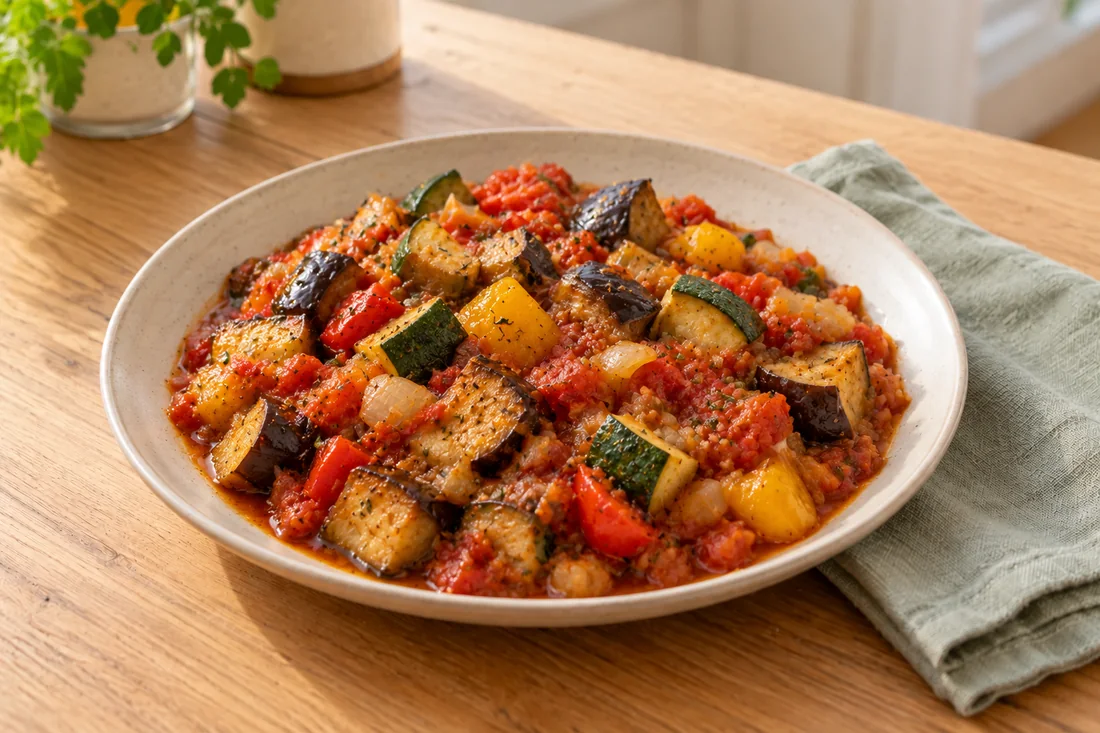 AI-generated serving illustration of Ratatouille
