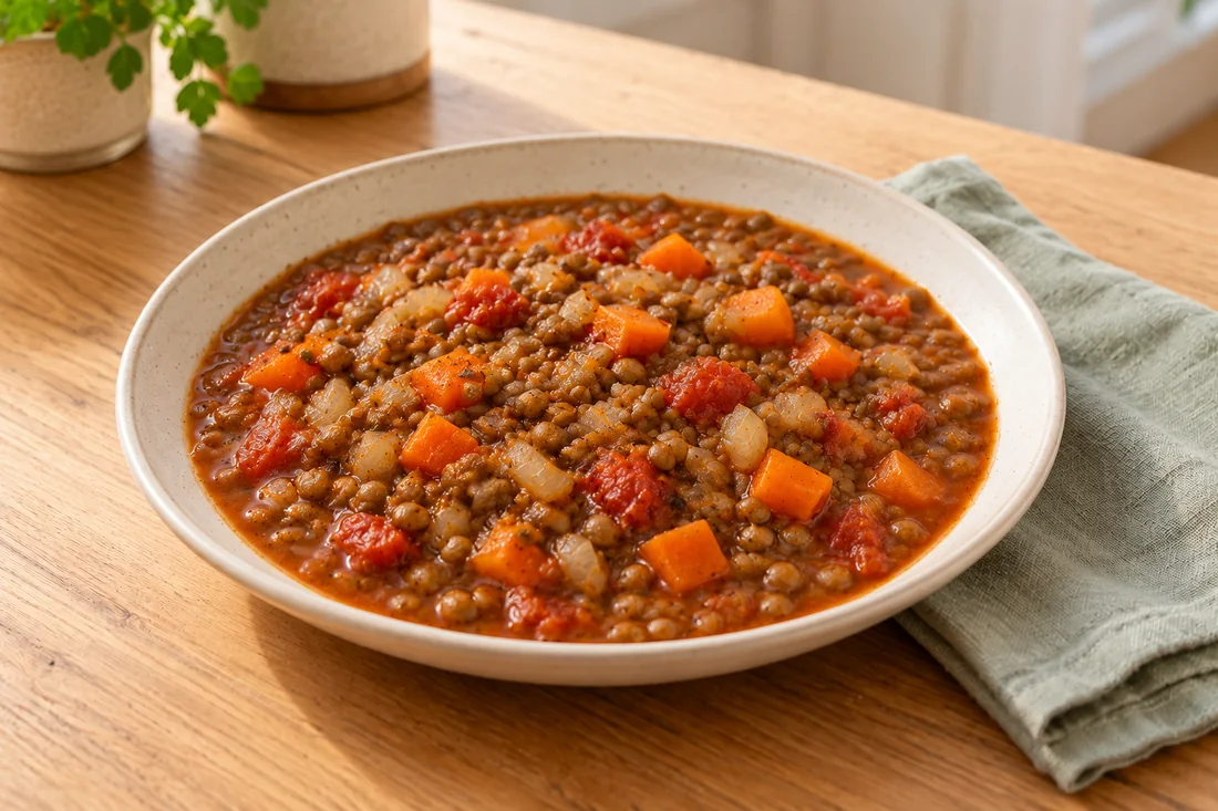 AI-generated serving illustration of Fakes soupa