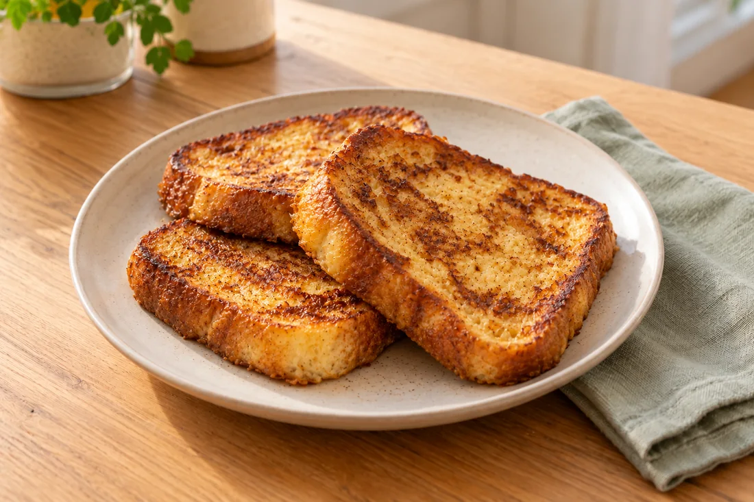 AI-generated serving illustration of Pain perdu